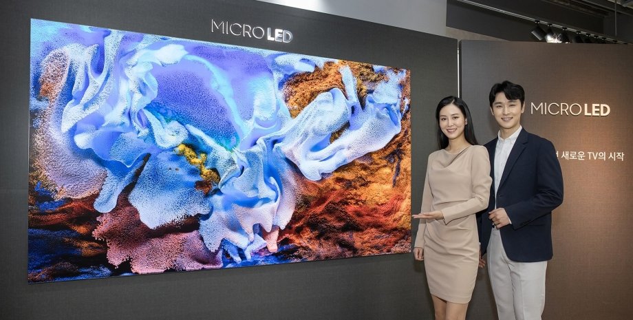 114-дюймовий смарт телевізор Microled від Samsung