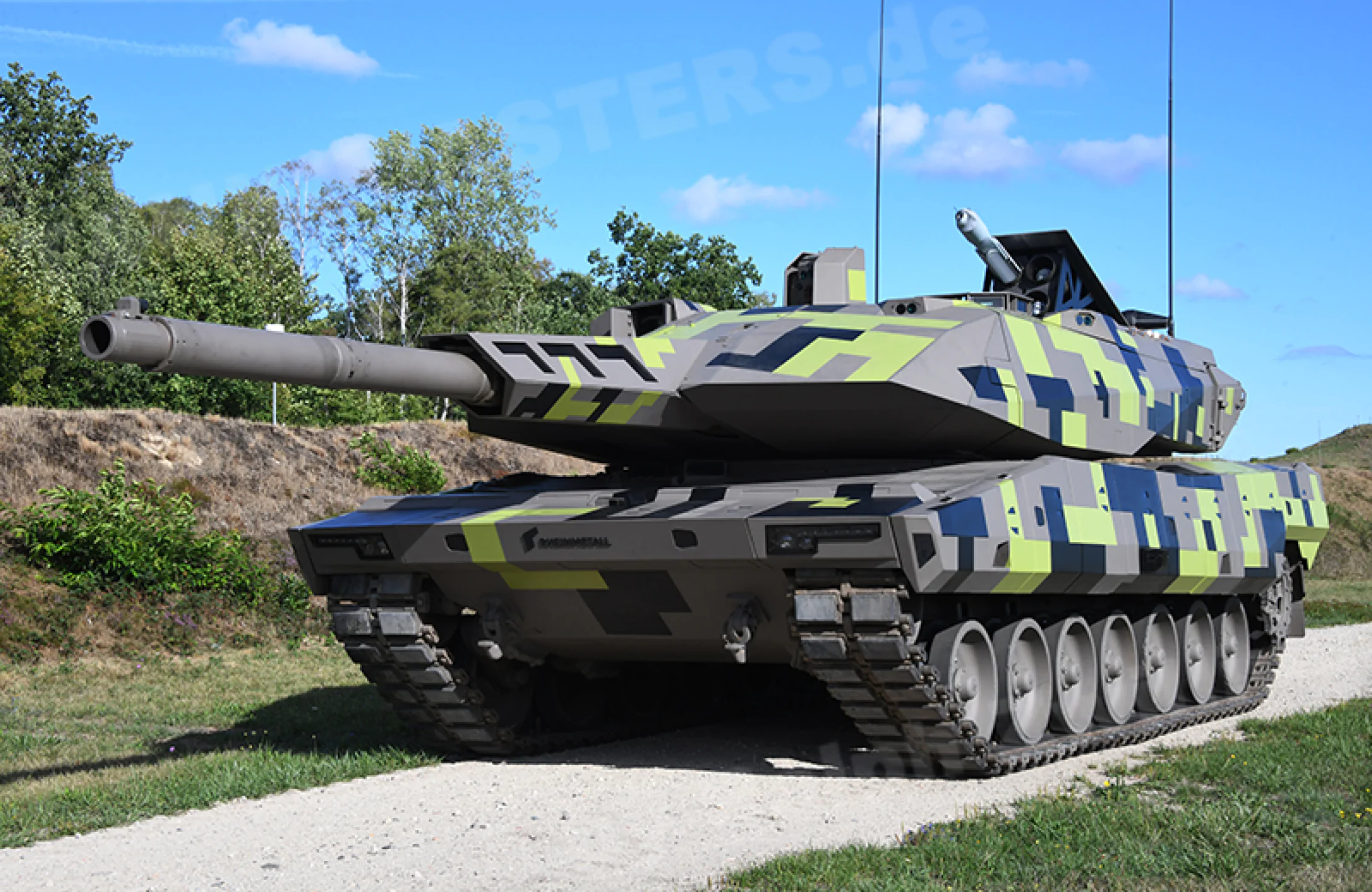 Зразок танка KF51 Panther